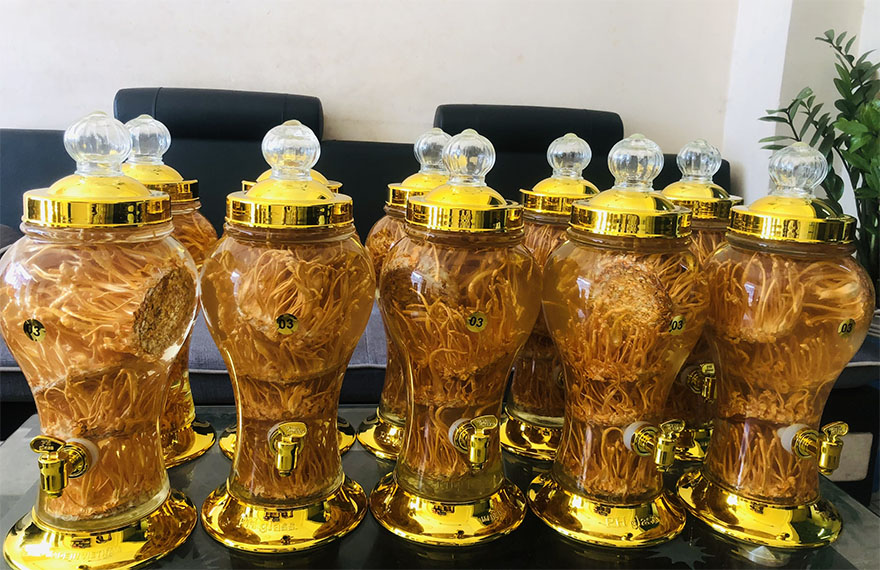Đông trùng hạ thảo ngâm rượu bao lâu thì uống được