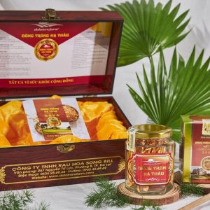 Hộp Quà: 1 hộp ĐTHT khô 10g size 3 + 1 mật ong ngâm ĐTHT 180ml